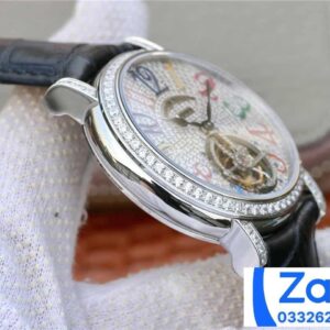 FRANCK MULLER TOURBILLON REPLICA LEATHER STRAP WATCHES 43MM 4 ĐỒNG HỒ FRANCK MULLER TOURBILLON NAM ĐÍNH ĐÁ REPLICA 11 MÁY THỤY SỸ 43MM (2)