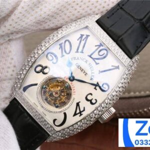 FRANCK MULLER TOURBILLON REPLICA WATCHES RHINESTONE CASE BLACK LEATHER STRAP 39.5x55MM 1 ĐỒNG HỒ FRANCK MULLER TOURBILLON REP 11 NAM CỌC SỐ HỌC TRÒ 39 (2)