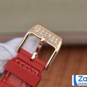 FRANCK MULLER V32 REPLICA WATCHES RED RUBBER STRAP ABF FACTORY 36MM 6 ĐỒNG HỒ FRANCK MULLER V32 ABF REPLICA 11 MÀU ĐỎ ĐÍNH FULL ĐÁ 36MM (2)