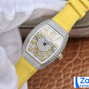 ĐỒNG HỒ FRANCK MULLER V32 ABF REPLICA 1:1 NỮ MÀU VÀNG ĐÍNH ĐÁ 36MM 1 ĐỒNG HỒ FRANCK MULLER V32 ABF REPLICA 11 NỮ MÀU VÀNG ĐÍNH ĐÁ 36MM (2)