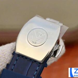 FRANCK MULLER V45 BEST COPY FULL BLUE WITH STONE NUMBER ABF FACTORY 45MM 6 ĐỒNG HỒ FRANCK MULLER V45 ABF NAM CỌC SỐ ĐÍNH ĐÁ REP 11 CAO CẤP 45MM (2)