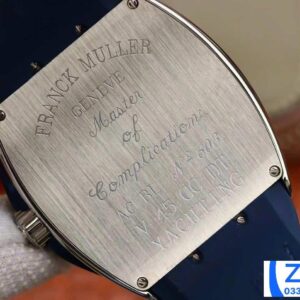 FRANCK MULLER V45 BEST COPY FULL BLUE WITH STONE NUMBER ABF FACTORY 45MM 5 ĐỒNG HỒ FRANCK MULLER V45 ABF NAM CỌC SỐ ĐÍNH ĐÁ REP 11 CAO CẤP 45MM (2)