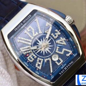 FRANCK MULLER V45 BEST COPY FULL BLUE WITH STONE NUMBER ABF FACTORY 45MM 1 ĐỒNG HỒ FRANCK MULLER V45 ABF NAM CỌC SỐ ĐÍNH ĐÁ REP 11 CAO CẤP 45MM (2)
