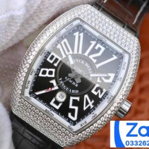 FRANCK MULLER V45 ABF DIAMOND CASE BLACK DIAL RUBBER STRAP 45MM 1 ĐỒNG HỒ FRANCK MULLER V45 ABF NAM ĐÍNH ĐÁ REP 11 CAO CẤP 45MM (2)