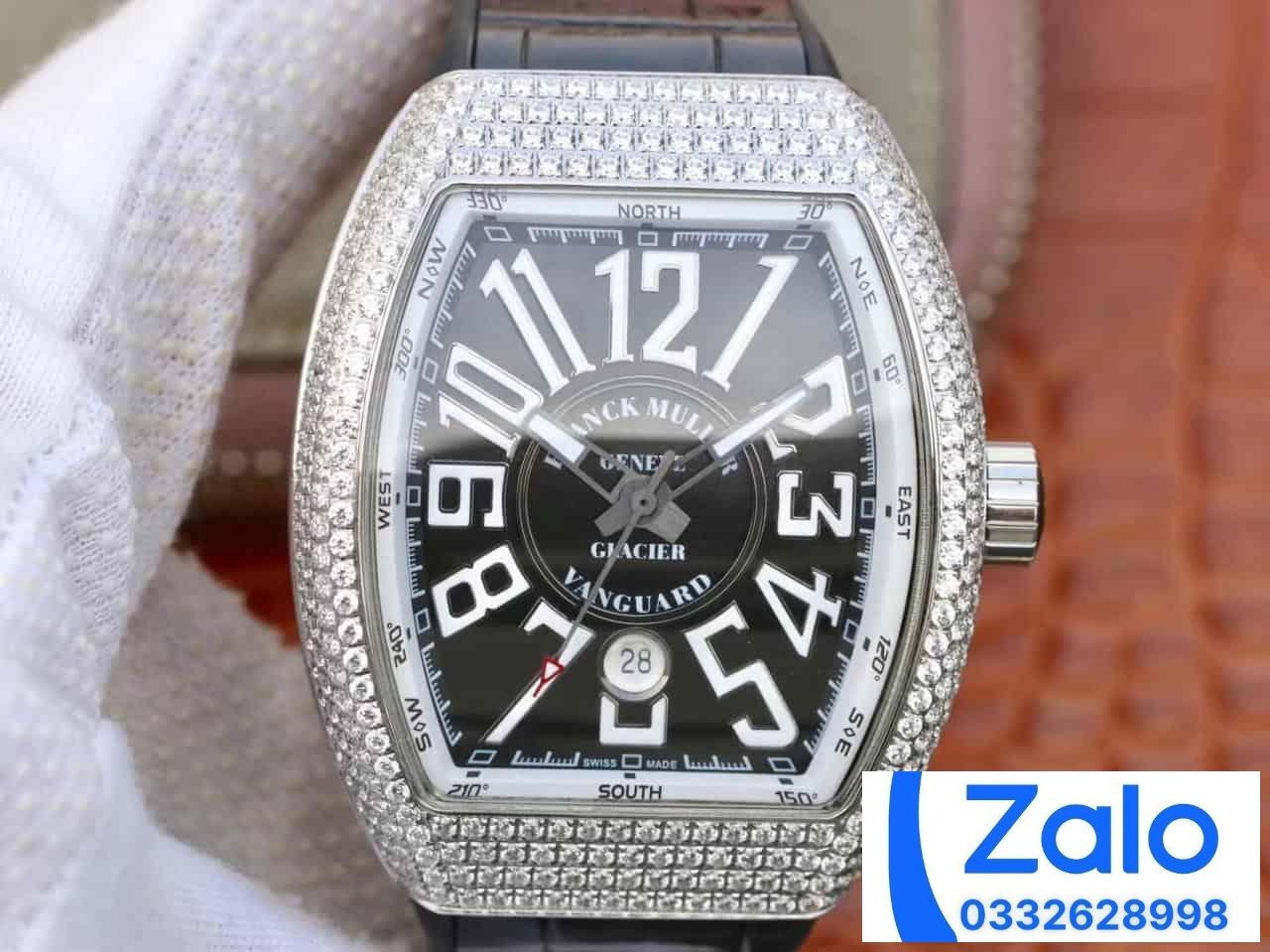 ĐỒNG HỒ FRANCK MULLER V45 ABF NAM ĐÍNH ĐÁ REP 11 CAO CẤP 45MM (4) ĐỒNG HỒ FRANCK MULLER V45 ABF NAM ĐÍNH ĐÁ REP 11 CAO CẤP 45MM (2)