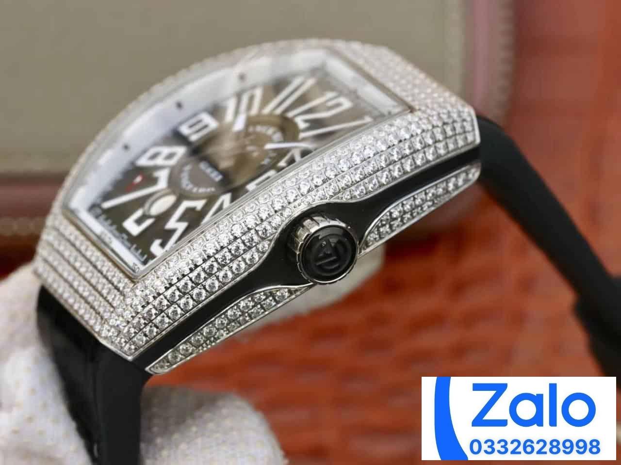 ĐỒNG HỒ FRANCK MULLER V45 ABF NAM ĐÍNH ĐÁ REP 11 CAO CẤP 45MM (5) ĐỒNG HỒ FRANCK MULLER V45 ABF NAM ĐÍNH ĐÁ REP 11 CAO CẤP 45MM (2)