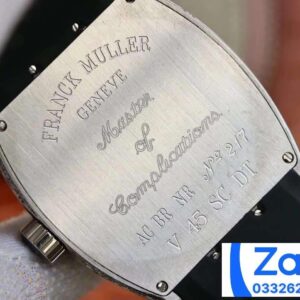 FRANCK MULLER V45 ABF DIAMOND CASE BLACK DIAL RUBBER STRAP 45MM 5 ĐỒNG HỒ FRANCK MULLER V45 ABF NAM ĐÍNH ĐÁ REP 11 CAO CẤP 45MM (2)