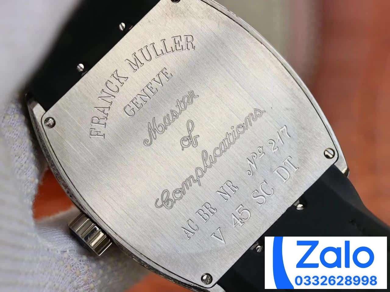 ĐỒNG HỒ FRANCK MULLER V45 ABF NAM ĐÍNH ĐÁ REP 11 CAO CẤP 45MM (6) ĐỒNG HỒ FRANCK MULLER V45 ABF NAM ĐÍNH ĐÁ REP 11 CAO CẤP 45MM (2)