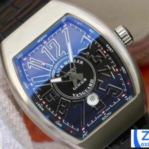 FRANCK MULLER V45 BLACK DIAL REPLICA WATCH STEEL CASE ABF FACTORY 45MM 1 ĐỒNG HỒ FRANCK MULLER V45 ABF NAM MẶT ĐEN REPLICA 11 CAO CẤP 45MM (2)