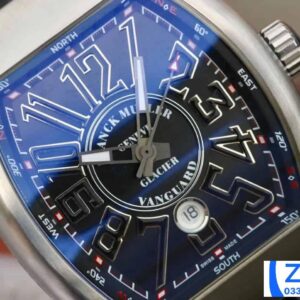 FRANCK MULLER V45 BLACK DIAL REPLICA WATCH STEEL CASE ABF FACTORY 45MM 3 ĐỒNG HỒ FRANCK MULLER V45 ABF NAM MẶT ĐEN REPLICA 11 CAO CẤP 45MM (2)