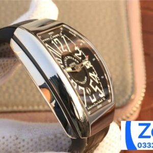 FRANCK MULLER V45 REPLICA WATCH FULL BLACK LUMINOUS NUMBER 45MM 4 ĐỒNG HỒ FRANCK MULLER V45 ABF NAM MẶT ĐEN REPLICA 11 CAO CẤP 45MM (2)