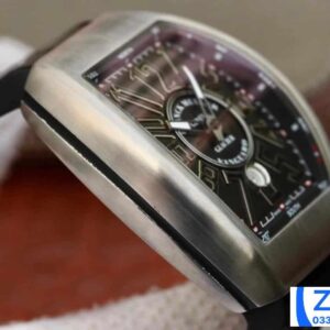 FRANCK MULLER V45 BLACK DIAL REPLICA WATCH STEEL CASE ABF FACTORY 45MM 5 ĐỒNG HỒ FRANCK MULLER V45 ABF NAM MẶT ĐEN REPLICA 11 CAO CẤP 45MM (2)