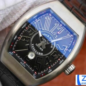 FRANCK MULLER V45 BLACK DIAL REPLICA WATCH STEEL CASE ABF FACTORY 45MM 2 ĐỒNG HỒ FRANCK MULLER V45 ABF NAM MẶT ĐEN REPLICA 11 CAO CẤP 45MM (2)
