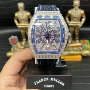 ĐỒNG HỒ FRANCK MULLER V45 ABF NAM MÀU XANH DƯƠNG REP 11 CAO CẤP 45MM (2)