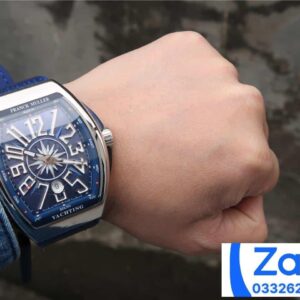 FRANCK MULLER V45 BEST REPLICA WATCHES BLUE STAINLESS STEEL AUTOMATIC ABF FACTORY 45MM 8 ĐỒNG HỒ FRANCK MULLER V45 ABF REPLICA 11 NAM MÁY CƠ AUTOMATIC THỤY SỸ 45MM (2)