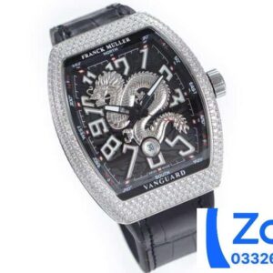 FRANCK MULLER V45 DRAGON KING REPLICA WATCH DIAMOND CASE 40x50MM 1 ĐỒNG HỒ FRANCK MULLER V45 DRAGON KING REPLICA 1 1 NAM ĐÍNH ĐÁ 40x50MM (2)