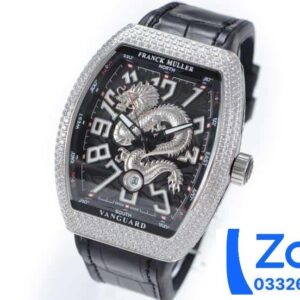 FRANCK MULLER V45 DRAGON KING REPLICA WATCH DIAMOND CASE 40x50MM 2 ĐỒNG HỒ FRANCK MULLER V45 DRAGON KING REPLICA 1 1 NAM ĐÍNH ĐÁ 40x50MM (2)