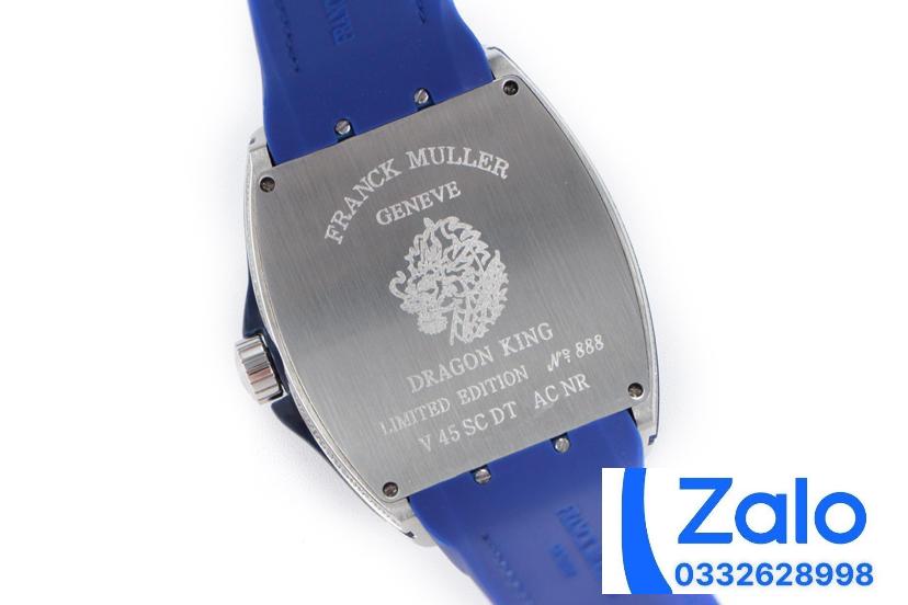 ĐỒNG HỒ FRANCK MULLER V45 DRAGON KING REPLICA 11 NAM MÀU XANH 40X50MM (2) ĐỒNG HỒ FRANCK MULLER V45 DRAGON KING REPLICA 11 NAM MÀU XANH 40X50MM (2)