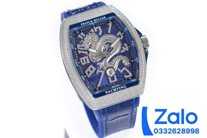 ĐỒNG HỒ FRANCK MULLER V45 DRAGON KING REPLICA 11 NAM MÀU XANH 40X50MM (6) ĐỒNG HỒ FRANCK MULLER V45 DRAGON KING REPLICA 11 NAM MÀU XANH 40X50MM (2)