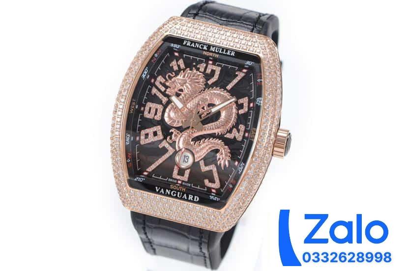 ĐỒNG HỒ FRANCK MULLER V45 DRAGON KING ROSE GOLD REP 11 NAM ĐÍNH ĐÁ 40X50MM (6) ĐỒNG HỒ FRANCK MULLER V45 DRAGON KING ROSE GOLD REP 11 NAM ĐÍNH ĐÁ 40X50MM (2)