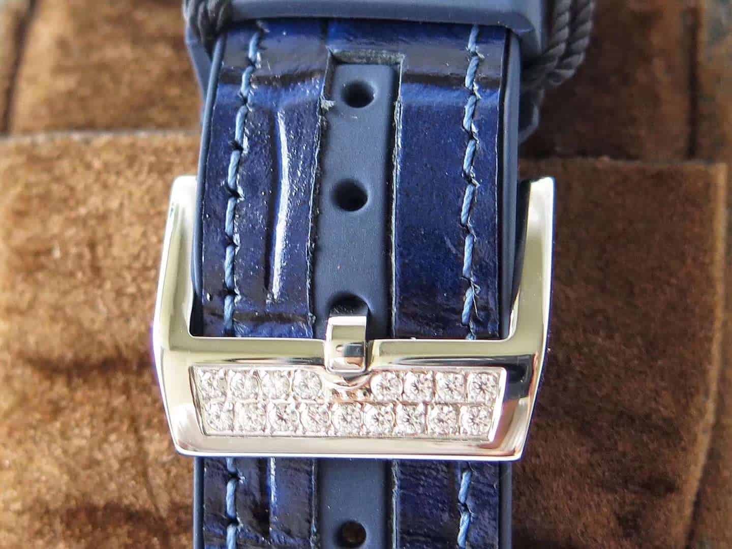 ĐỒNG HỒ FRANCK MULLER V45 MÀU XANH ĐÍNH ĐÁ REP 11 MÁY THỤY SỸ 44X54MM (2) ĐỒNG HỒ FRANCK MULLER V45 MÀU XANH ĐÍNH ĐÁ REP 11 MÁY THỤY SỸ 44X54MM (2)