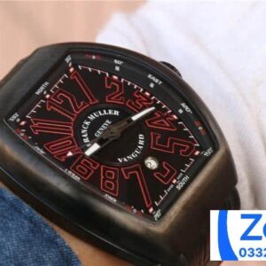 FRANCK MULLER V45 SUPER FAKE WATCHES RED NUMBER BLACK RUBBER STRAP 45MM 7 ĐỒNG HỒ FRANCK MULLER V45 REPLICA 11 NAM MÁY CƠ THỤY SỸ 45MM (2)