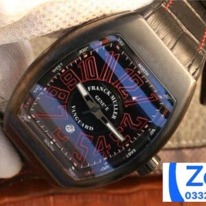 FRANCK MULLER V45 SUPER FAKE WATCHES RED NUMBER BLACK RUBBER STRAP 45MM 2 ĐỒNG HỒ FRANCK MULLER V45 REPLICA 11 NAM MÁY CƠ THỤY SỸ 45MM (2)