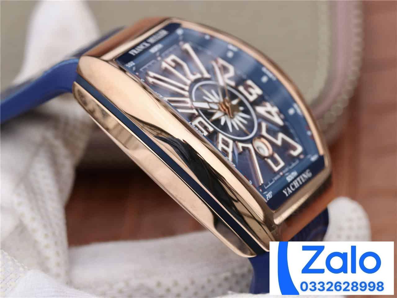 ĐỒNG HỒ FRANCK MULLER V45 ROSE GOLD REP 11 MÀU XANH ABF FACTORY 45MM (1) ĐỒNG HỒ FRANCK MULLER V45 ROSE GOLD REP 11 MÀU XANH ABF FACTORY 45MM (2)