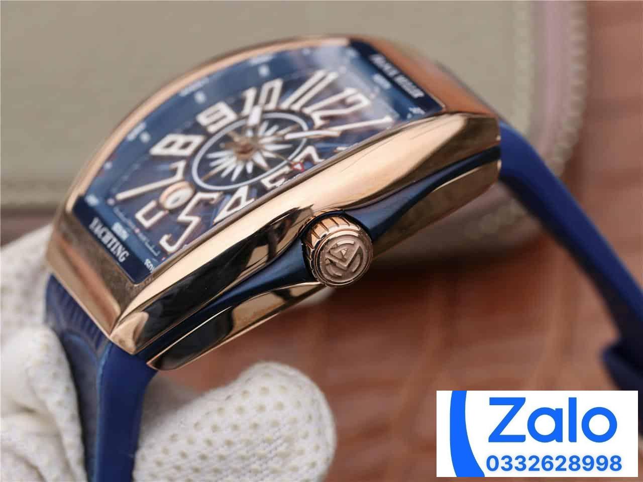ĐỒNG HỒ FRANCK MULLER V45 ROSE GOLD REP 11 MÀU XANH ABF FACTORY 45MM (5) ĐỒNG HỒ FRANCK MULLER V45 ROSE GOLD REP 11 MÀU XANH ABF FACTORY 45MM (2)