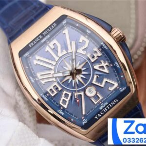 FRANCK MULLER V45 ROSE GOLD SMOOTH BEZEL FAKE WATCH ABF FACTORY 45MM 1 ĐỒNG HỒ FRANCK MULLER V45 ROSE GOLD REP 11 MÀU XANH ABF FACTORY 45MM (2)