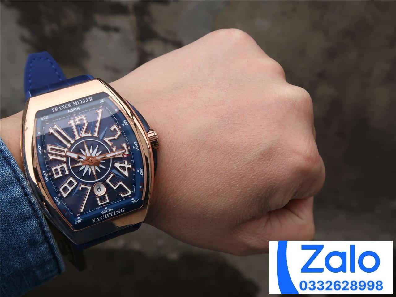 ĐỒNG HỒ FRANCK MULLER V45 ROSE GOLD REP 11 MÀU XANH ABF FACTORY 45MM (7) ĐỒNG HỒ FRANCK MULLER V45 ROSE GOLD REP 11 MÀU XANH ABF FACTORY 45MM (2)