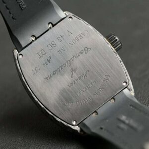 FRANCK MULLER V45 FULL CARBON CASE REP WATCHES GREY DIAL 44x54MM 6 ĐỒNG HỒ FRANCK MULLER V45 VỎ FULL CARBON REP 11 NAM MÁY CƠ THỤY SỸ 44x54MM (2)