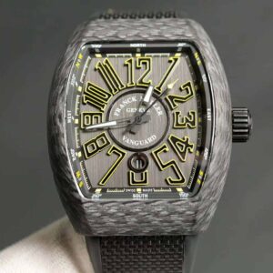 FRANCK MULLER V45 FULL CARBON CASE REP WATCHES GREY DIAL 44x54MM 1 ĐỒNG HỒ FRANCK MULLER V45 VỎ FULL CARBON REP 11 NAM MÁY CƠ THỤY SỸ 44x54MM (2)