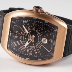 FRANCK MULLER VANGUARD ROSE GOLD V45 BLACK DIAL BEST COPIES ABF 45MM 1 ĐỒNG HỒ FRANCK MULLER VANGUARD ROSE GOLD V45 ABF REP 11 NAM MẶT ĐEN 45MM (2)