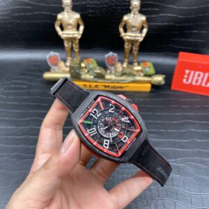 ĐỒNG HỒ FRANCK MULLER VANGUARD SKELETON REPLICA 11 VỎ CARBON 45MM (2)