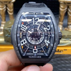 ĐỒNG HỒ FRANCK MULLER VANGUARD SKELETON VỎ CARBON REP 1:1 CAO CẤP 45MM 3 ĐỒNG HỒ FRANCK MULLER VANGUARD SKELETON VỎ CARBON REP 11 CAO CẤP 45MM (2)