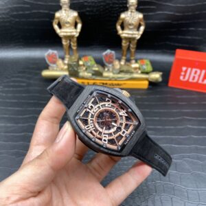 ĐỒNG HỒ FRANCK MULLER VANGUARD SKELETON VỎ CARBON REP 11 CỌC SỐ DẠ QUANG 45MM (2)