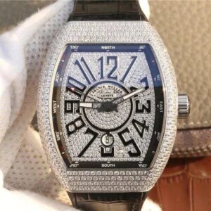 ĐỒNG HỒ FRANCK MULLER VANGUARD V45 ABF NAM ĐÍNH FULL ĐÁ REP 11 CAO CẤP 45MM (2)