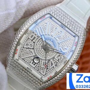 FRANCK MULLER VANGUARD V45 ABF FULL WHITE DIAMOND REP WATCHES 45MM 1 ĐỒNG HỒ FRANCK MULLER VANGUARD V45 ABF NAM MÀU TRẮNG REP 11 CAO CẤP 45MM (1)