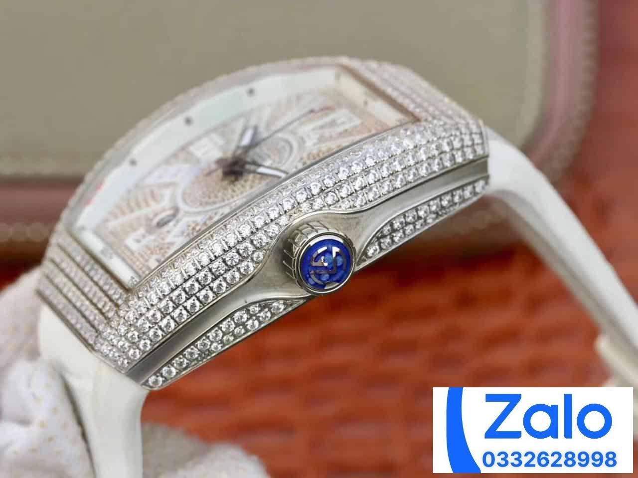 ĐỒNG HỒ FRANCK MULLER VANGUARD V45 ABF NAM MÀU TRẮNG REP 11 CAO CẤP 45MM (4) ĐỒNG HỒ FRANCK MULLER VANGUARD V45 ABF NAM MÀU TRẮNG REP 11 CAO CẤP 45MM (1)