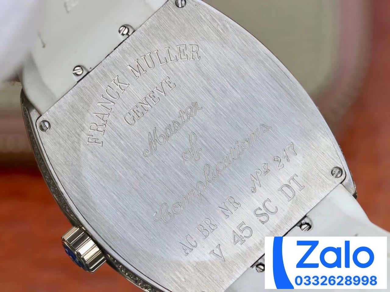 ĐỒNG HỒ FRANCK MULLER VANGUARD V45 ABF NAM MÀU TRẮNG REP 11 CAO CẤP 45MM (6) ĐỒNG HỒ FRANCK MULLER VANGUARD V45 ABF NAM MÀU TRẮNG REP 11 CAO CẤP 45MM (1)