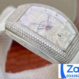 FRANCK MULLER VANGUARD V45 ABF FULL WHITE DIAMOND REP WATCHES 45MM 4 ĐỒNG HỒ FRANCK MULLER VANGUARD V45 ABF NAM MÀU TRẮNG REP 11 CAO CẤP 45MM (1)