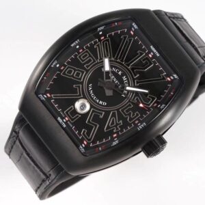 FRANCK MULLER VANGUARD V45 FULL BLACK SUPER FAKE WATCH ABF 45MM 1 ĐỒNG HỒ FRANCK MULLER VANGUARD V45 ABF REPLICA 1 1 NAM MÀU ĐEN 45MM (2)