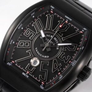 FRANCK MULLER VANGUARD V45 FULL BLACK SUPER FAKE WATCH ABF 45MM 2 ĐỒNG HỒ FRANCK MULLER VANGUARD V45 ABF REPLICA 1 1 NAM MÀU ĐEN 45MM (2)