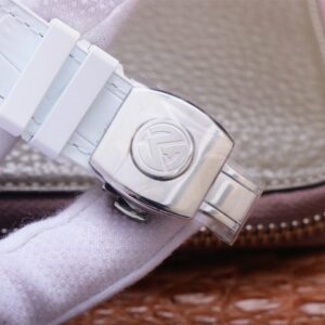 FRANCK MULLER VANGUARD V45 FULL WHITE STEEL CASE BEST COPY ABF FACTORY 45MM 6 ĐỒNG HỒ FRANCK MULLER VANGUARD V45 NAM MÀU TRẮNG ABF FACTORY 45MM (2)
