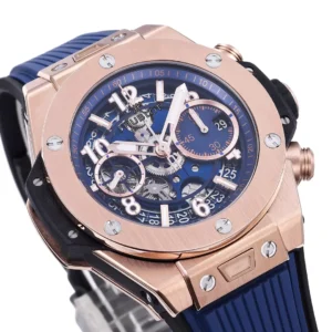 ĐỒNG HỒ HUBLOT BIG BANG UNICO KING GOLD MẶT XANH REPLICA 1 1 BBF FACTORY 42MM 3 ĐỒNG HỒ HUBLOT BIG BANG UNICO KING GOLD MẶT XANH REPLICA 1 1 BBF FACTORY 42MM (2)