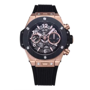ĐỒNG HỒ HUBLOT BIG BANG UNICO KING GOLD VIỀN GỐM CERAMIC REP 1 1 BBF FACTORY 42MM (2)