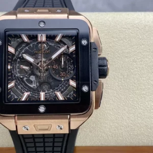 ĐỒNG HỒ HUBLOT SQUARE BANG UNICO CERAMIC KING GOLD REP 1:1 CAO CẤP BBF FACTORY 42MM 3 ĐỒNG HỒ HUBLOT SQUARE BANG UNICO CERAMIC KING GOLD REP 11 CAO CẤP BBF FACTORY 42MM (2)