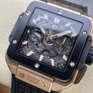 ĐỒNG HỒ HUBLOT SQUARE BANG UNICO CERAMIC KING GOLD REP 1:1 CAO CẤP BBF FACTORY 42MM 2 ĐỒNG HỒ HUBLOT SQUARE BANG UNICO CERAMIC KING GOLD REP 11 CAO CẤP BBF FACTORY 42MM (2)
