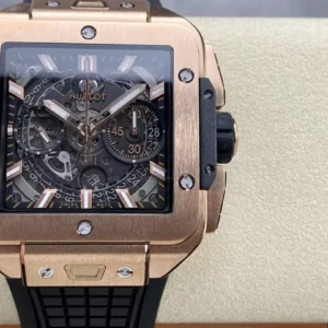 HUBLOT BIG BANG SQUARE BANG UNICO KING GOLD HIGH END REPLICA WATCHES ROSE GOLD PLATE BBF FACTORY 42MM 3 ĐỒNG HỒ HUBLOT SQUARE BANG UNICO KING GOLD REP 11 CAO CẤP BBF FACTORY 42MM (2)